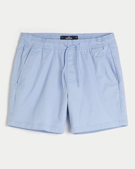 mens-twill-pull-on-shorts-5-in-light-blue-size-xl-from-hollister-1