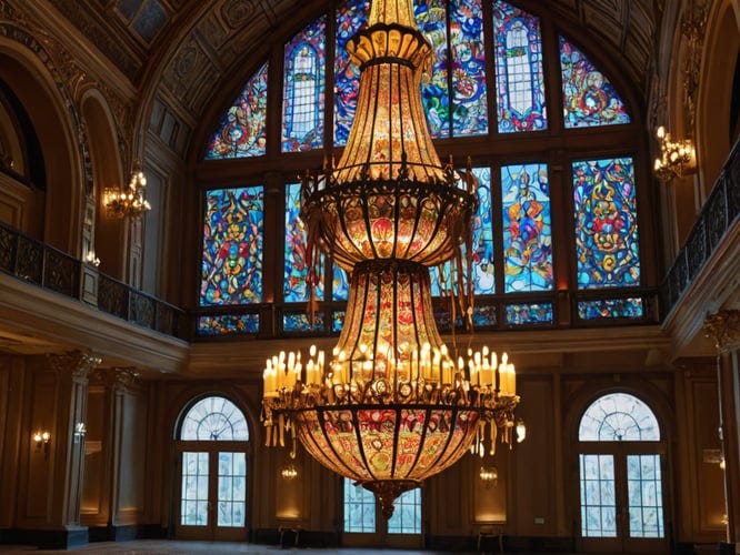 Stained-Glass-Chandelier-1