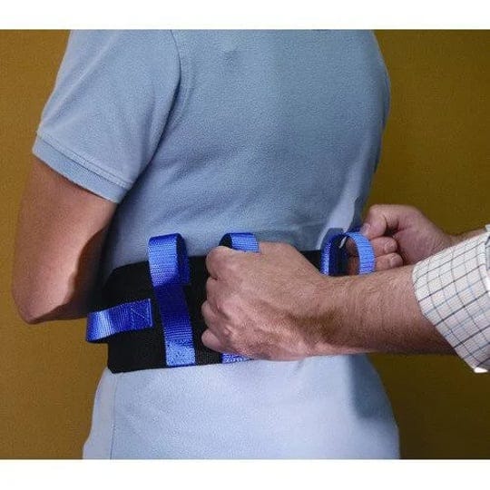 nyortho-deluxe-gait-belt-with-quick-release-buckle-black-royal-blue-1