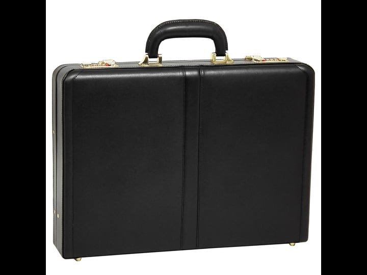 a1-luggage-reagan-black-leather-attache-case-1