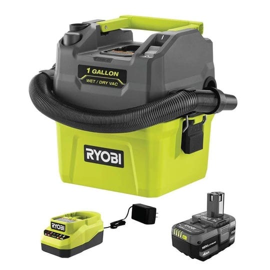 ryobi-pcl733k-one-18v-cordless-1-gal-wet-dry-vacuum-kit-with-4-0ah-battery-and-charger-1
