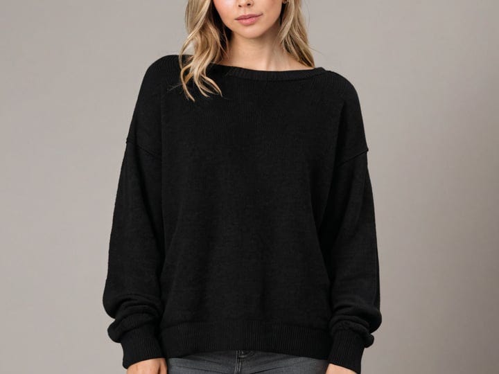 Oversized-Black-Sweater-5