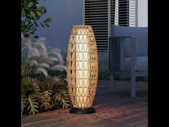 grand-patio-29-solar-powered-integrated-led-outdoor-floor-lamp-size-29-h-x-10-25-w-x-10-25-d-brown-1