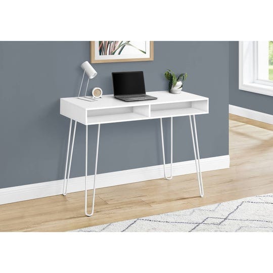 monarch-specialties-40-in-metal-computer-desk-white-1