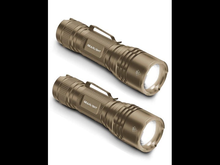 gearlight-tac-led-tactical-flashlights-2-pack-high-lumens-outdoor-emergency-use-desert-tan-1