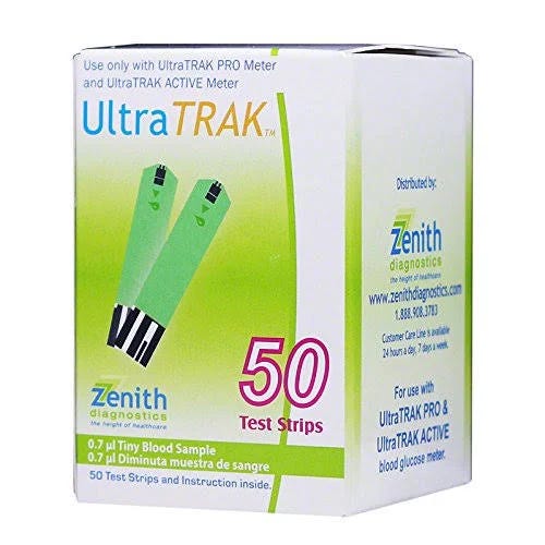 UltraTRAK Pro Blood Glucose Test Strips with Accurate Results and Easy Insertion | Image