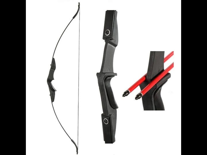 toparchery-archery-57-takedown-youth-recurve-bow-hunting-black-long-bow-for-beginner-teenagers-right-1