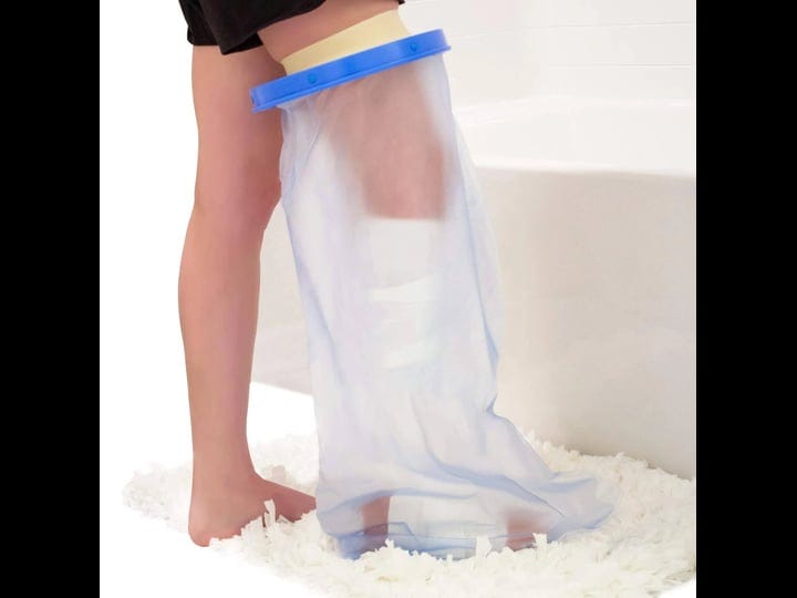 dmi-waterproof-cast-cover-wound-barrier-bandage-protector-reusable-with-a-watertight-seal-for-shower-1