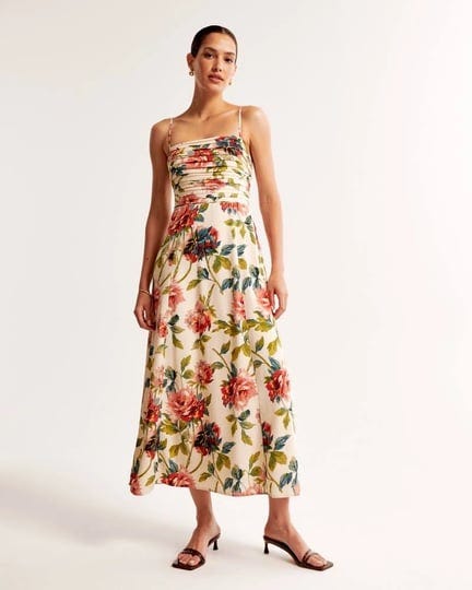 womens-the-af-emerson-crepe-midi-dress-in-cream-floral-size-xxs-abercrombie-fitch-1