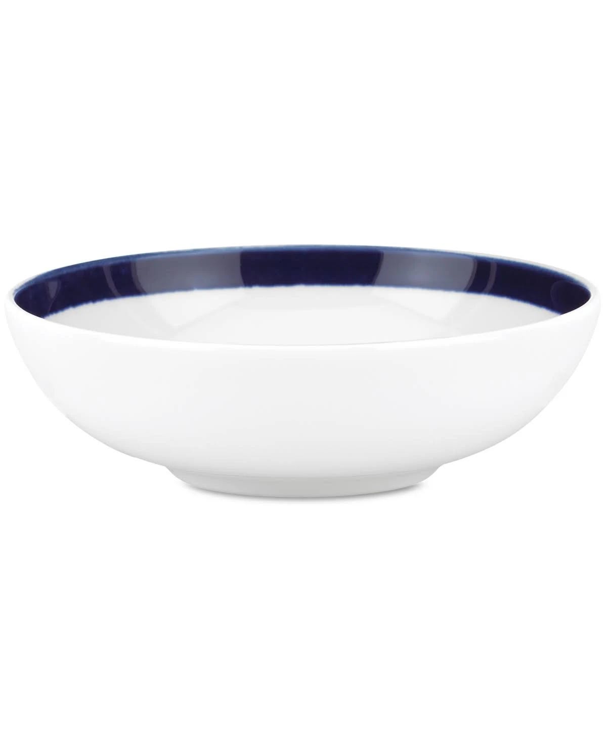 Stylish Kate Spade Charlotte Street Fruit Bowl in Blue Porcelain | Image