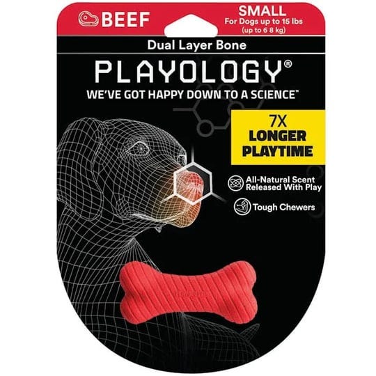 playology-dual-layer-bone-dog-toy-beef-scent-small-red-1