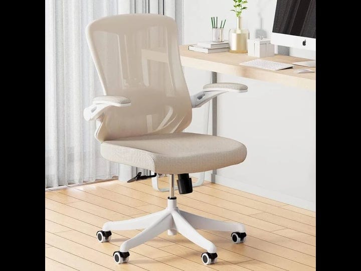 breathable-comfortable-mesh-computer-chair-beige-1