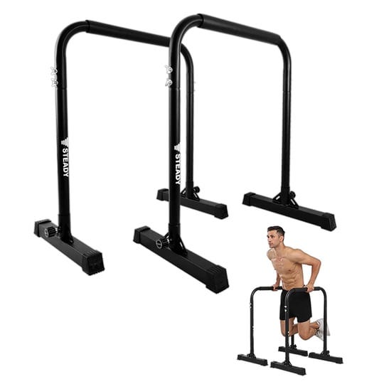 steady-japan-dip-stand-station-calisthenics-equipment-heavy-duty-max-load-330lbs-adjustable-height-w-1