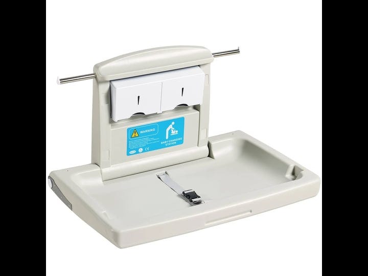 vevor-wall-mounted-baby-changing-station-horizontal-foldable-diaper-change-table-with-safety-straps--1