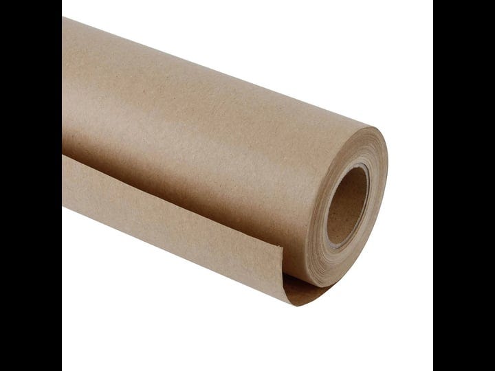 ruspepa-brown-kraft-paper-roll-48-inches-x-100-feet-recyclable-paper-perfect-for-wrapping-craft-pack-1