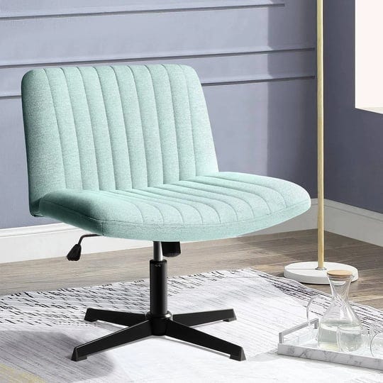 bossin-armless-office-desk-chair-no-wheelsfabric-padded-modern-swivel-vanity-chair-mint-green-1