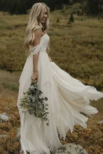 june-bridals-flowy-boho-country-wedding-dress-ivory-casual-outdoor-sweetheart-off-the-shoulder-ether-1