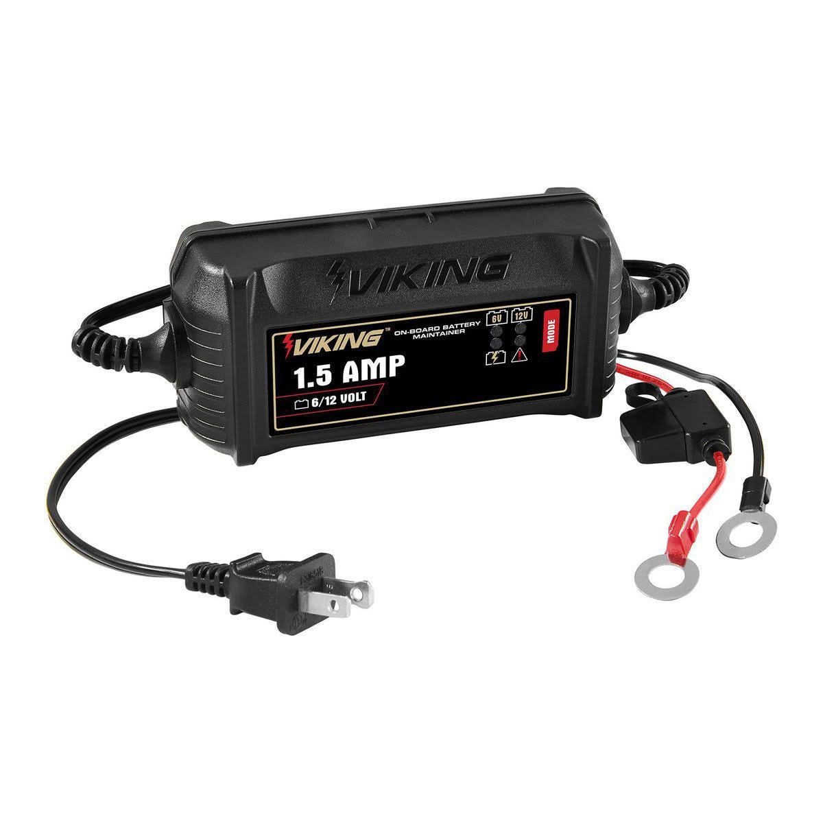 VIKING 1.5 Amp On-Board Battery Maintainer for Various Vehicles | Image