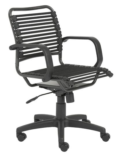 eurostyle-bungie-flat-mid-back-office-chair-black-1