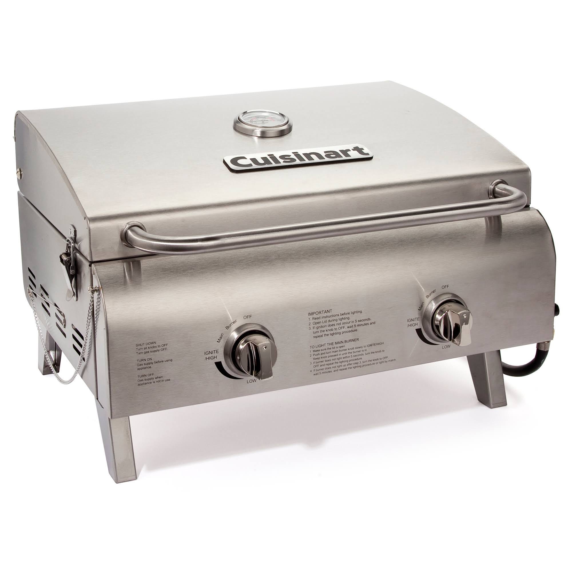 Cuisinart Chef's Style Stainless Tabletop Gas Grill | Image