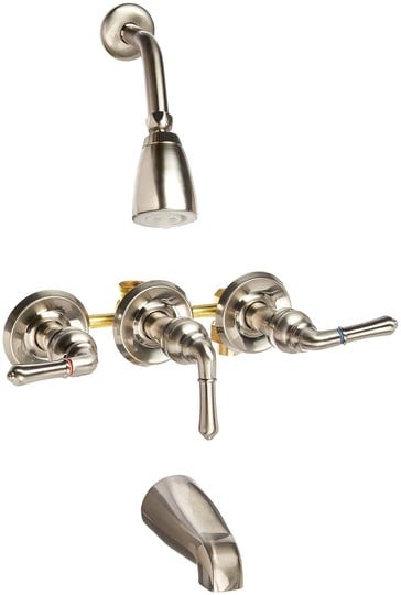 elements-of-design-eb238-magellan-three-handle-tub-and-shower-faucet-nickel-1