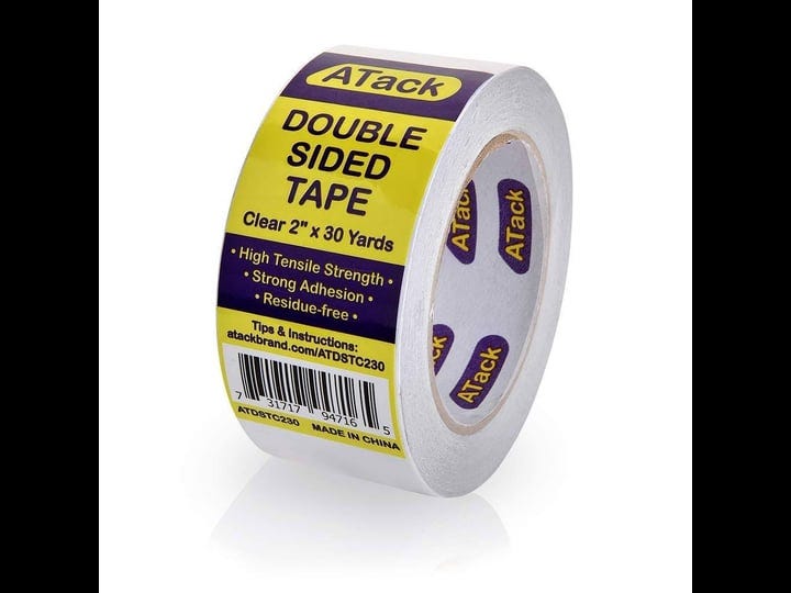 atack-clear-double-sided-tape-easy-tear-by-hand-2-inches-x-30-yards-wall-safe-heavy-duty-double-side-1