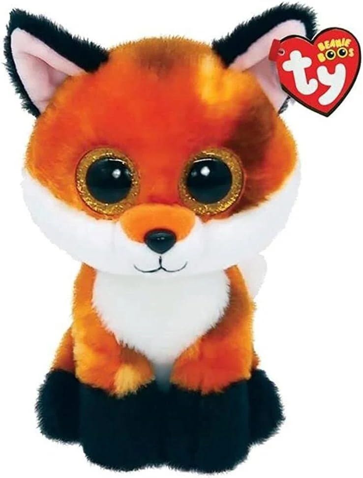 Orange Fox Meadow Beanie Boo Medium | Image