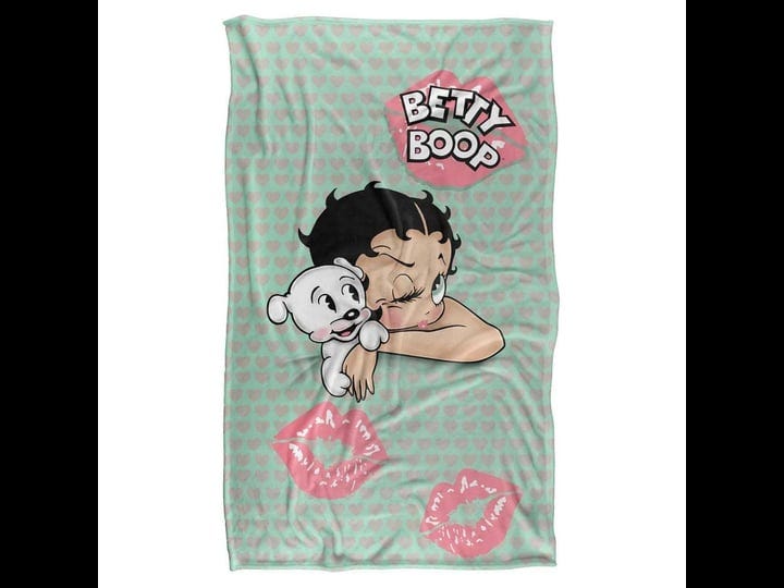 betty-boop-goodnight-kiss-silky-blanket-silky-blanket-36x58-white-1