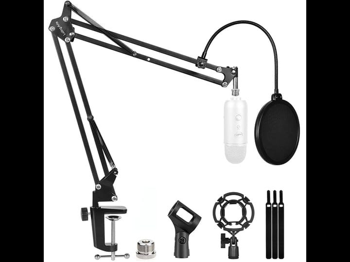 luling-arts-microphone-stand-for-blue-yeti-boom-arm-scissor-mic-stand-with-windscreen-and-double-lay-1