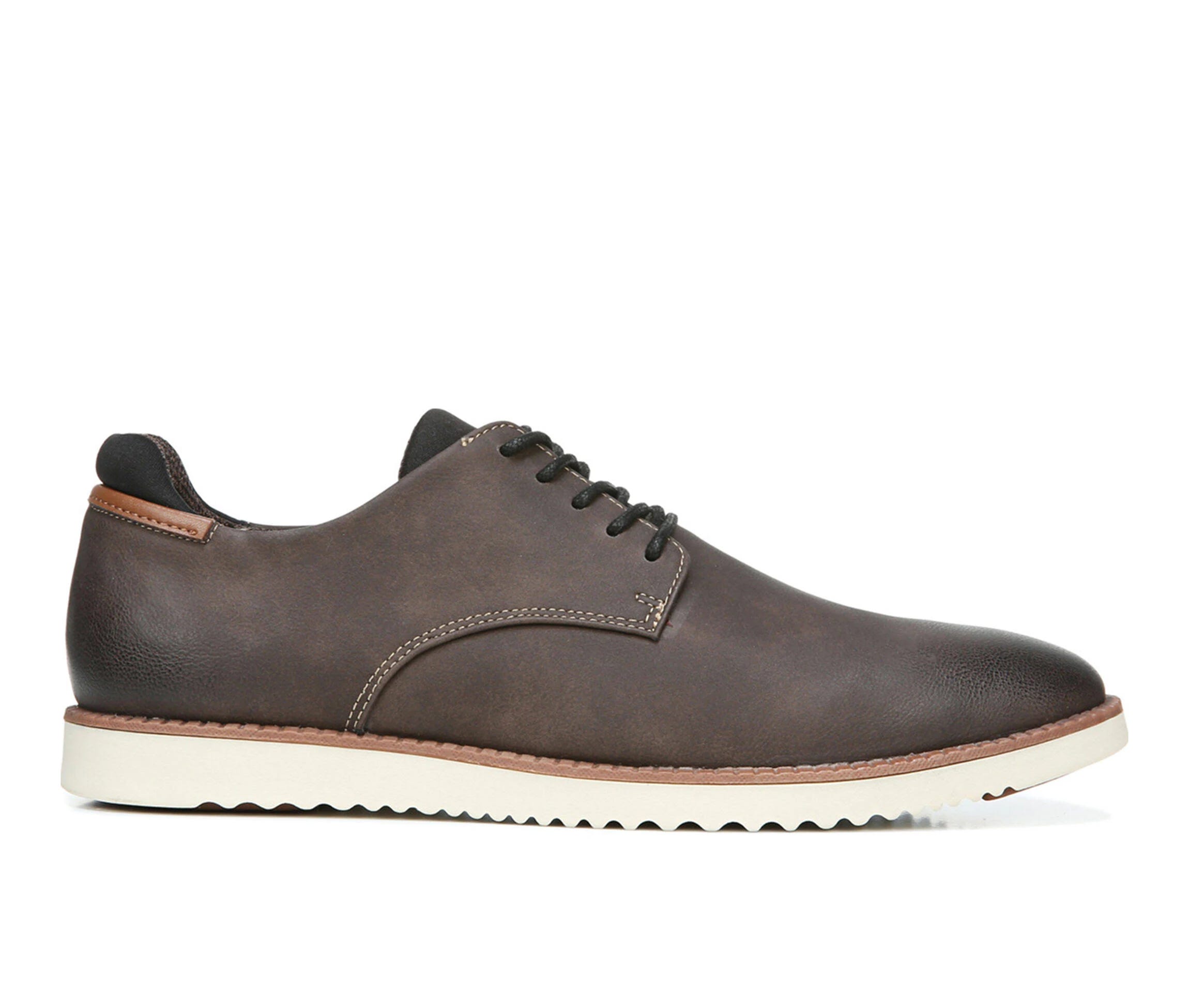 Modern Brown Comfort Shoes with Energy Insole & Flexible Sole | Image