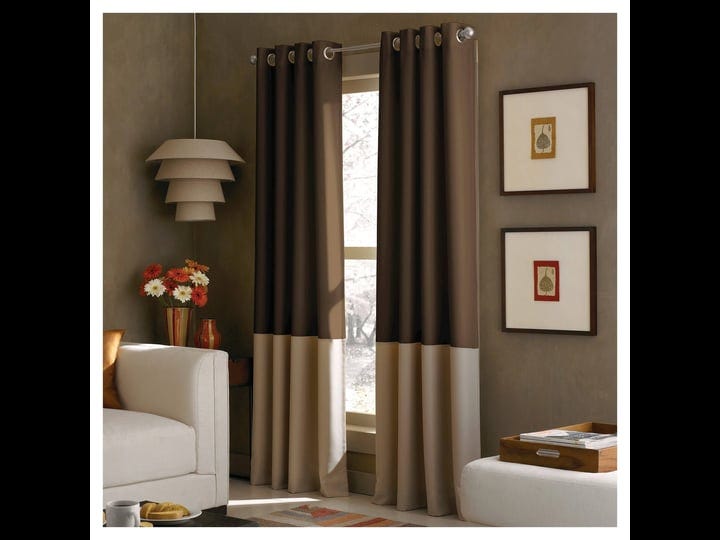 curtainworks-kendall-colorblock-grommet-lined-window-panel-chocolate-1