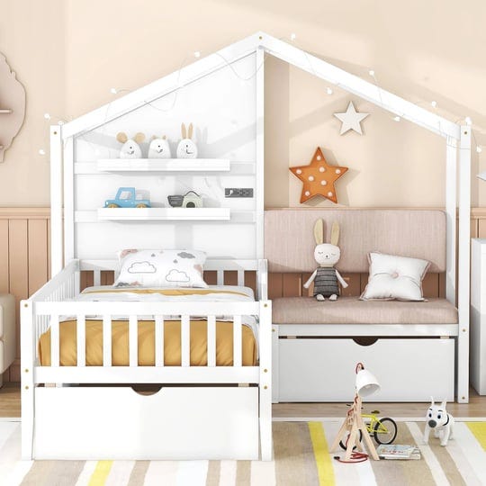 harper-bright-designs-kids-twin-house-bed-frame-with-upholstered-sofa-2-drawers-and-charging-station-1