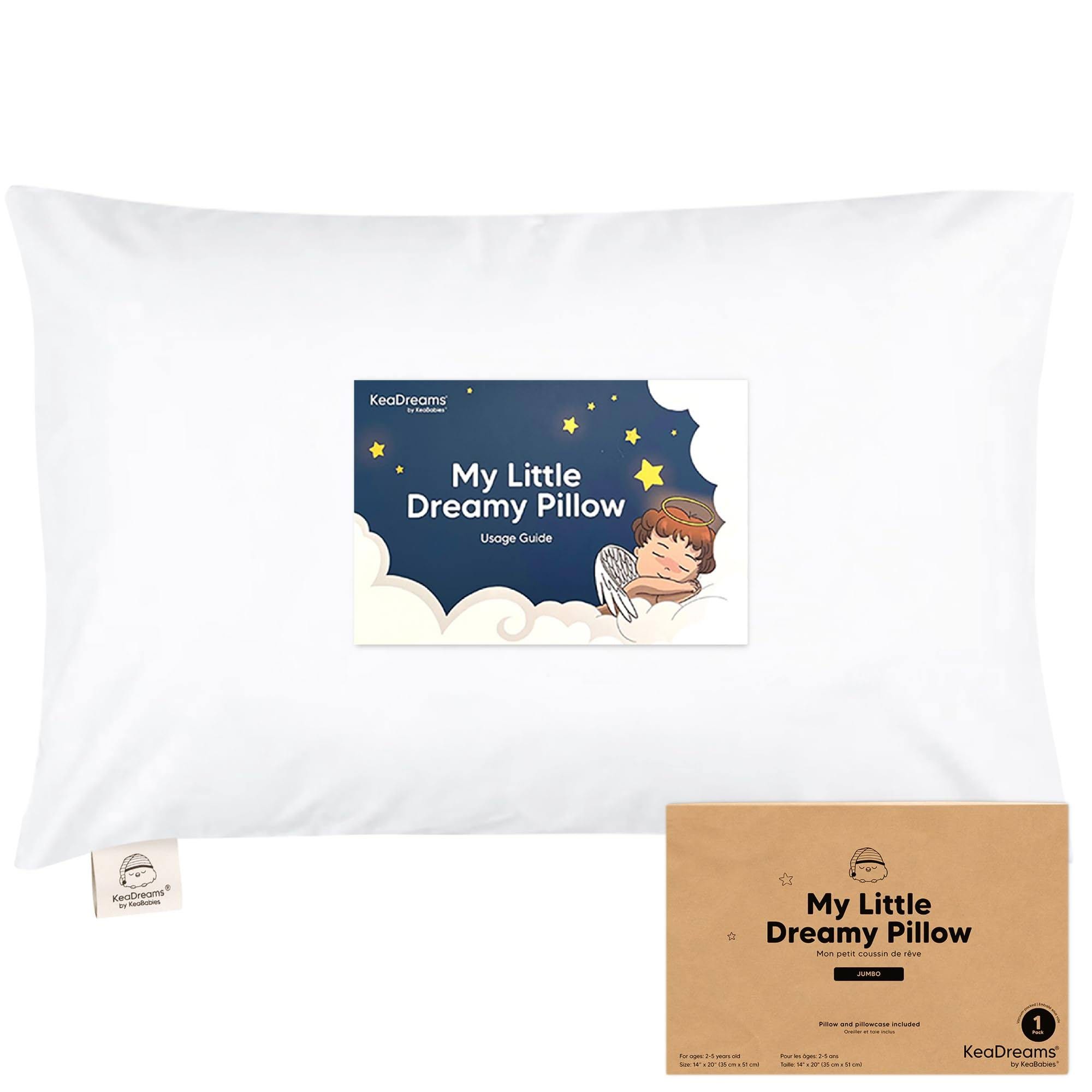 Jumbo Toddler Pillow: Luxurious, Organic, and Perfect for Little Ones | Image