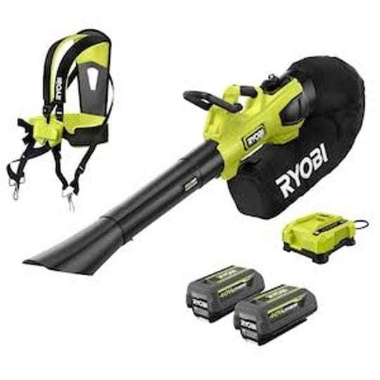 ryobi-ry404150-40v-hp-brushless-100-mph-600-cfm-cordless-leaf-blower-mulcher-vacuum-with-2-4-0-ah-ba-1