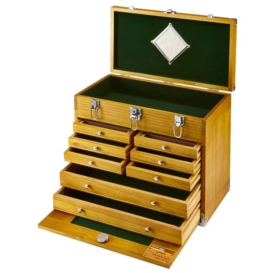 windsor-design-machinist-eight-8-drawer-hardwood-toolbox-lockable-chest-secure-62586