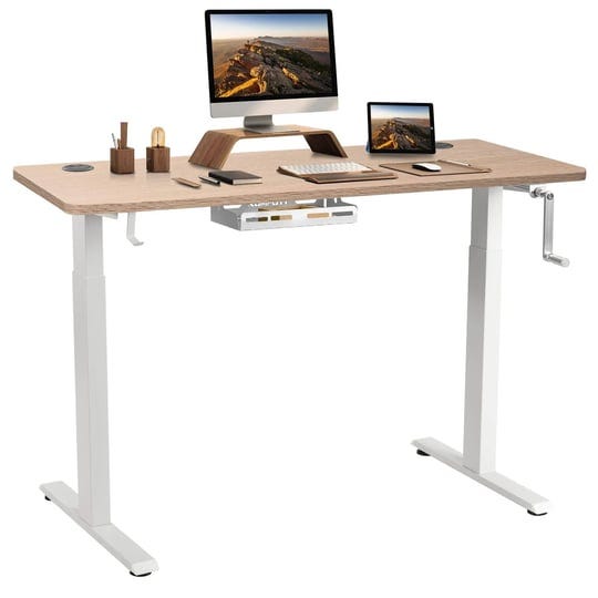 medimall-48-standing-desk-height-adjustable-computer-workstation-w-foldable-hand-crank-hanging-hook--1