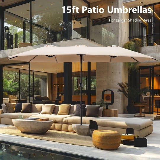 15ft-double-sided-patio-extra-large-twin-umbrella-with-base-included-beige-1