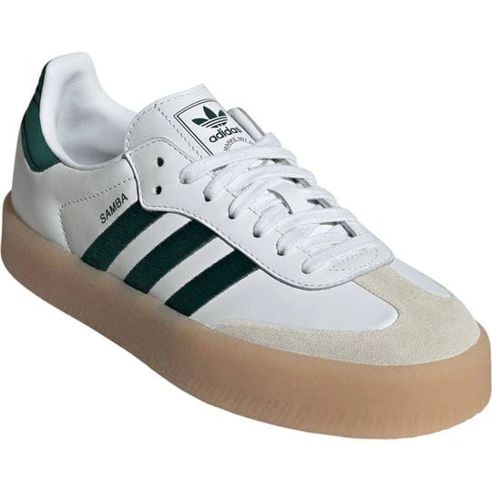 adidas-womens-sambae-shoes-size-10-white-green-1