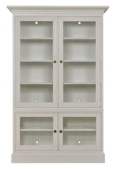 hammary-structures-white-double-display-cabinet-1