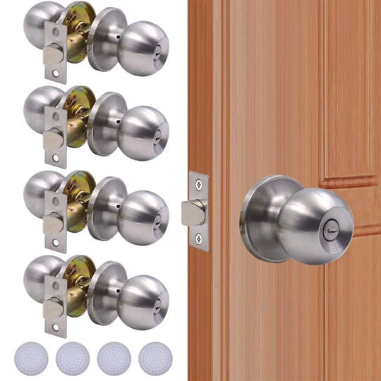 konigeehre-4-pack-privacy-door-knobs-stain-nickel-interior-passage-door-lock-keyless-round-dummy-loc-1