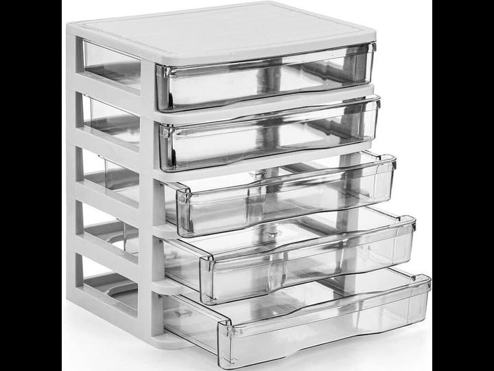 5-drawer-desktop-storage-bin-white-1