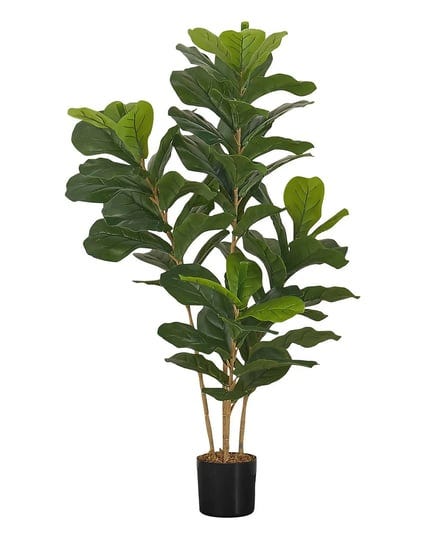 monarch-artificial-plant-41-tall-fiddle-tree-decorative-green-leaves-black-pot-1