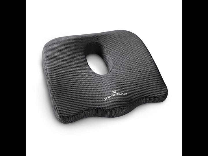 pharmedoc-orthopedic-coccyx-seat-cushion-black-1