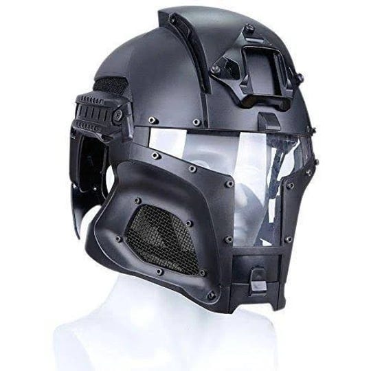 lejunjie-airsoft-tactical-military-full-face-mask-helmet-black-1