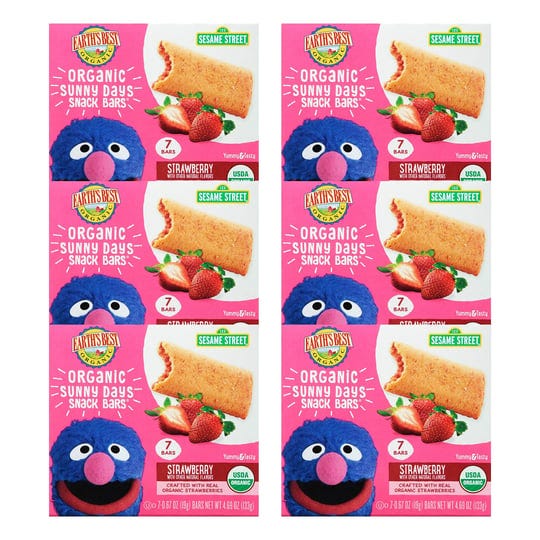 earths-best-sesame-street-sunny-days-snack-bars-strawberry-5-3-oz-1