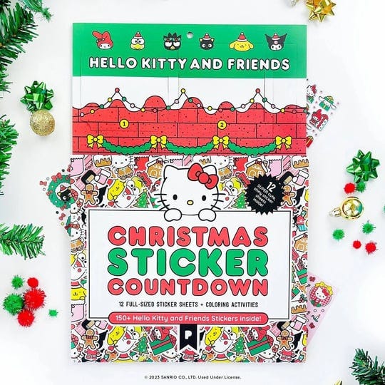 pipsticks-hello-kitty-and-friends-christmas-sticker-advent-1