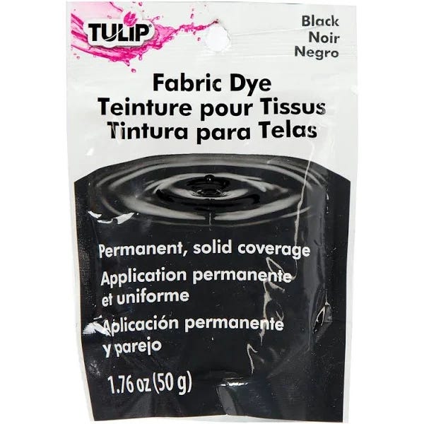 Hot Black Tulip Fabric Dye for Clothes | Image