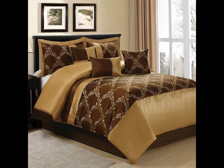 arbutis-microfiber-7-piece-comforter-set-rosdorf-park-color-chocolate-size-king-comforter-6-addition-1
