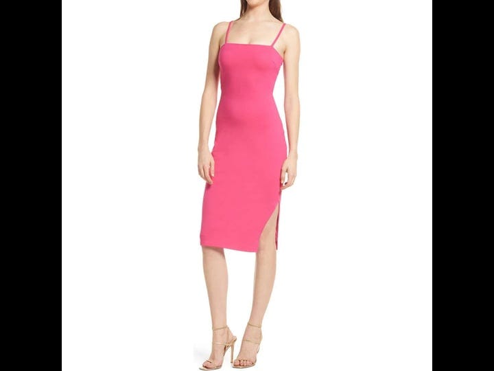 lulus-paulina-square-neck-cocktail-sheath-dress-in-bright-pink-at-nordstrom-size-large-1
