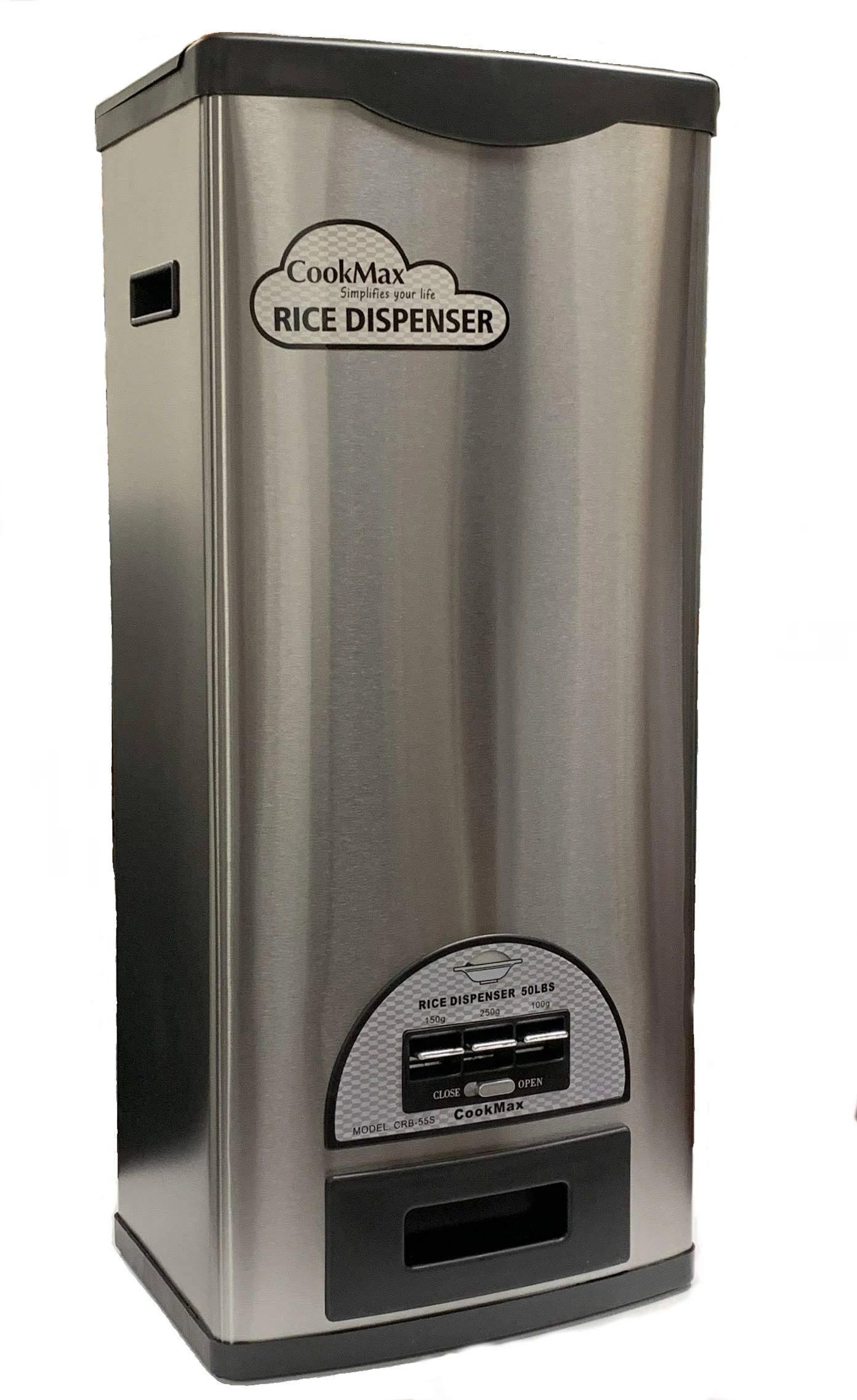 CookMax 50-Lb. Rice Dispenser: Versatile and Convenient | Image
